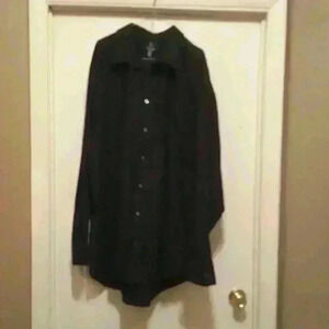 George Button Up Long Sleeve Shirt Classic Fit - Size 2X